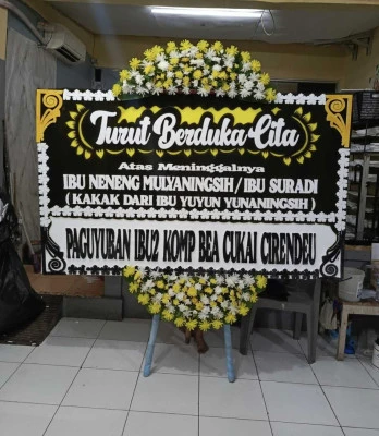 Papan Bunga di Tpu Depok