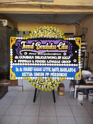 Papan Bunga di Tpu Depok